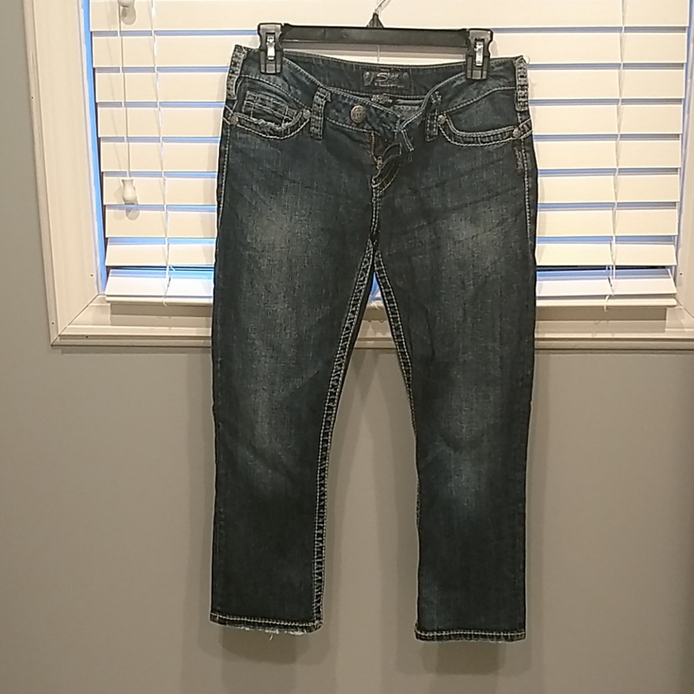 Silver jeans Capri
